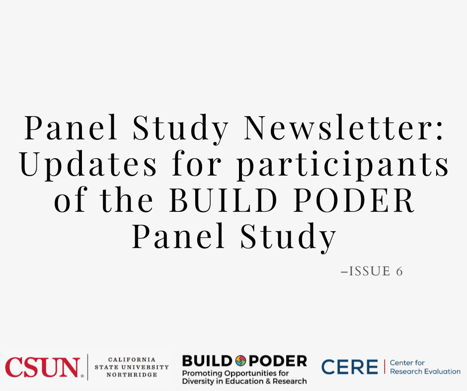 BUILD PODER Evaluation High-level Findings (Part IV-Student Panel Survey)